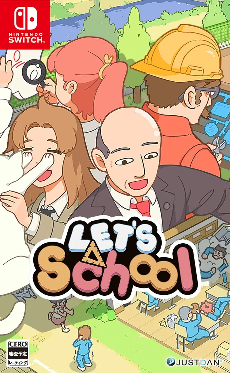 Let's School Box Art