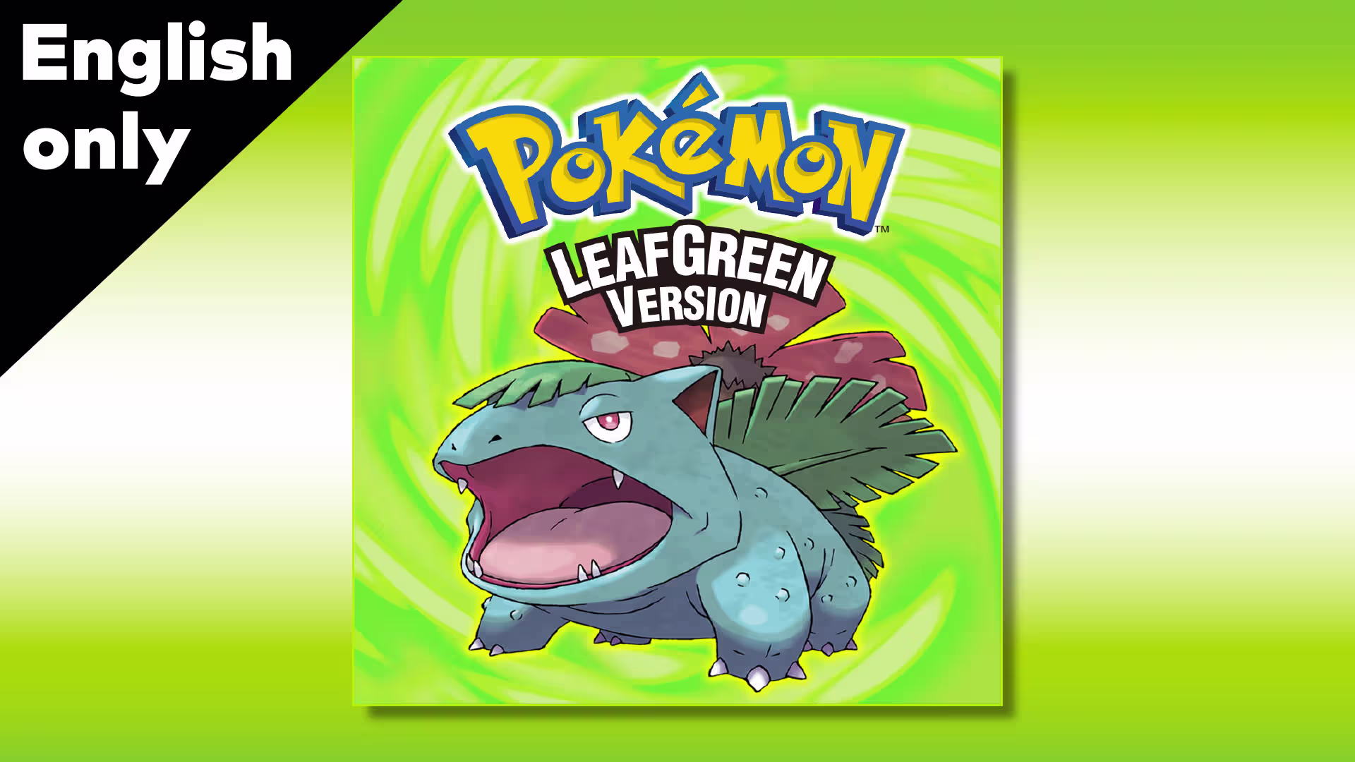 Pokémon LeafGreen Version (English) Box Art